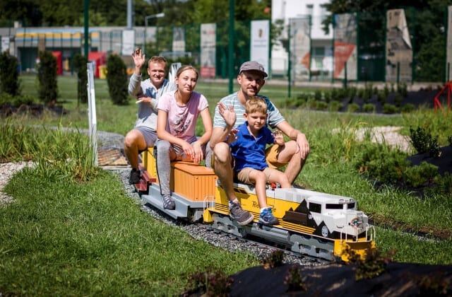 Kolejowy Odjazd Sopot mini kolejka 🚂 dla dzieci i dorosłych