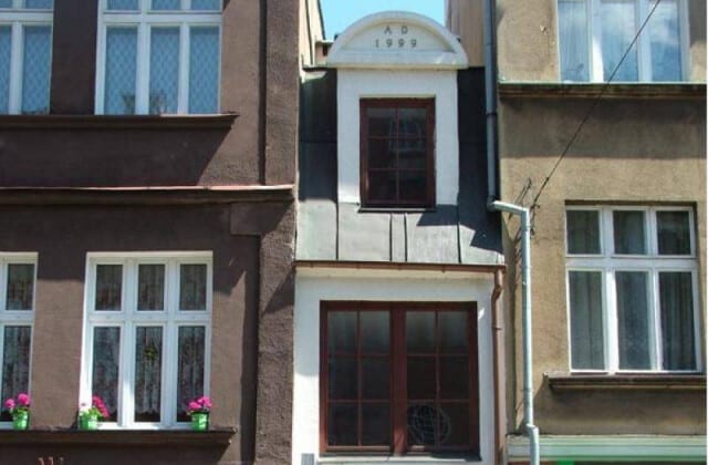 Najwęższy dom w Sopocie, w Trójmieście