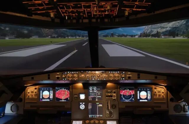 Symulator samolotu A320