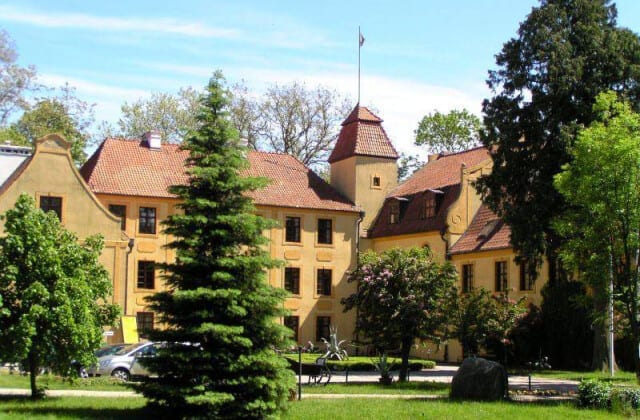 Zamek Krokowa pałac w Krokowej