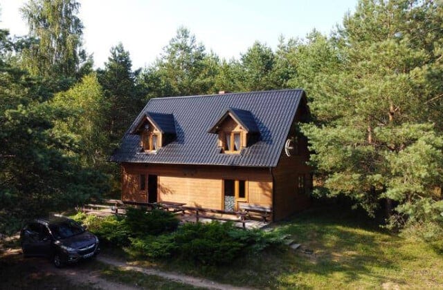 Domki nad Rozlewiskiem, z balią i sauną